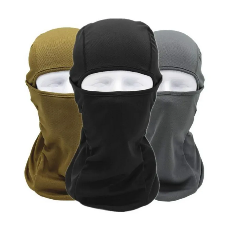 Мотоциклетная маска на все лицо теплая ветрозащитная дышащая Балаклава для