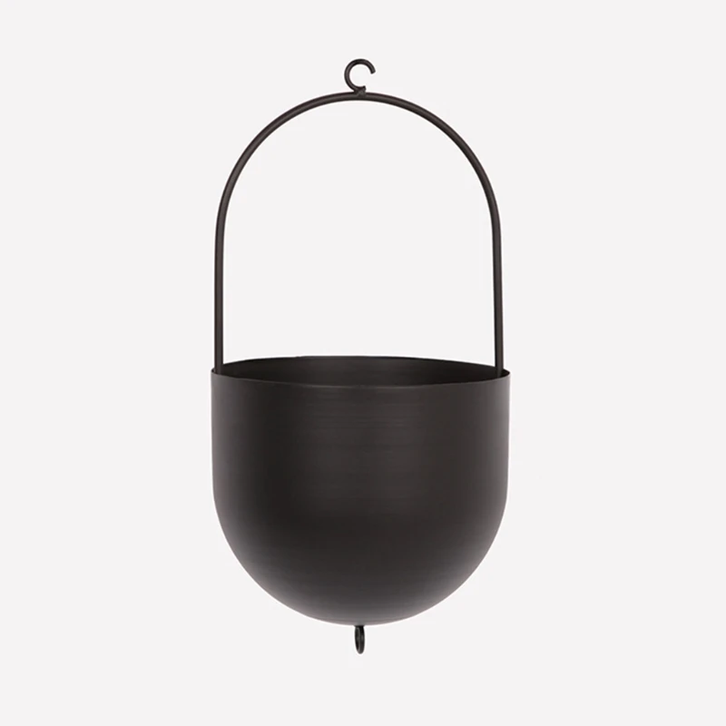 

Nordic Metal Hanging Flower Pot Plant Hanger Basket Indoor Succulent Flower Vase 34YF