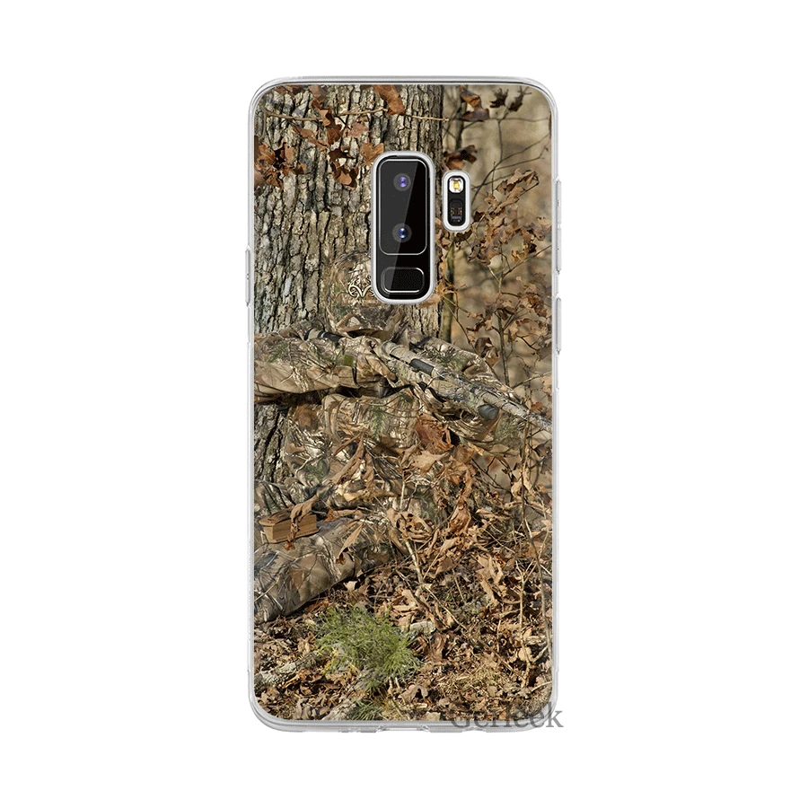 10 Чехол для телефона из ТПУ для Samsung Galaxy S6 S7 край S8 S9 S10 S10E Plus Note 8 9 M10 M20 M30 M40 крышка Realtree зёленая камуфляжная - Цвет: 10