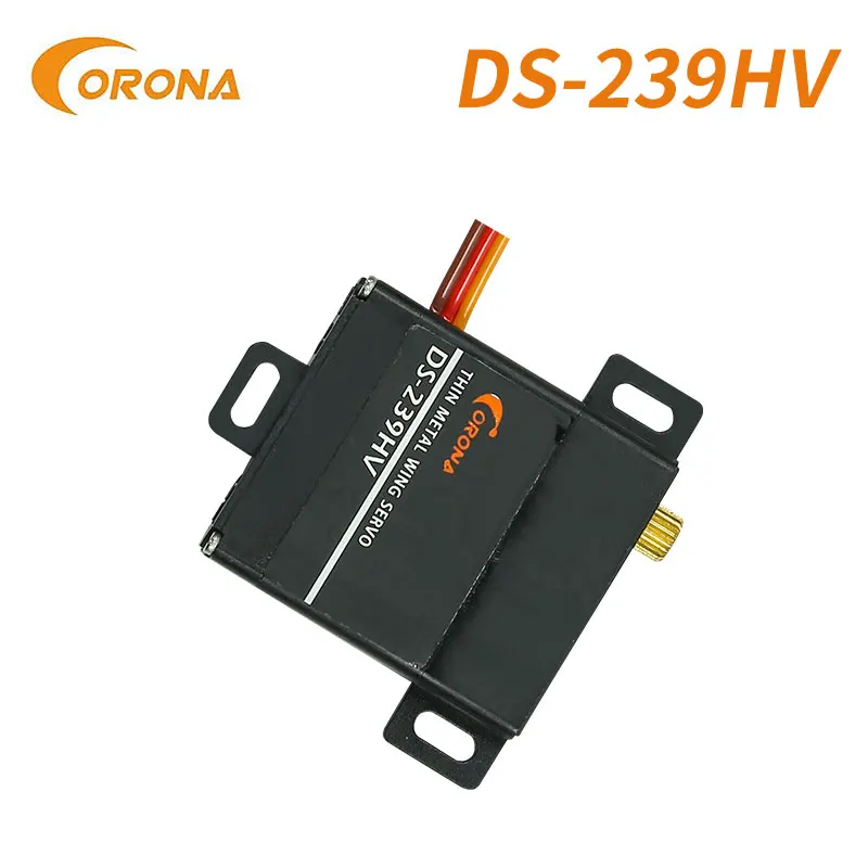 Corona DS239HV 7 4 V 0.13sec цифровой тонкий сервопривод крыла (металлический Шестерни) 6