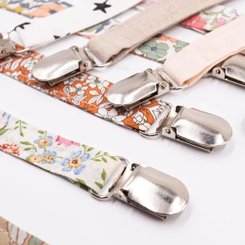 Clips para chupetes, Clip para chupete, cadena de algod&oacute;n de lino, soporte para dentici&oacute;n de beb&eacute;-3