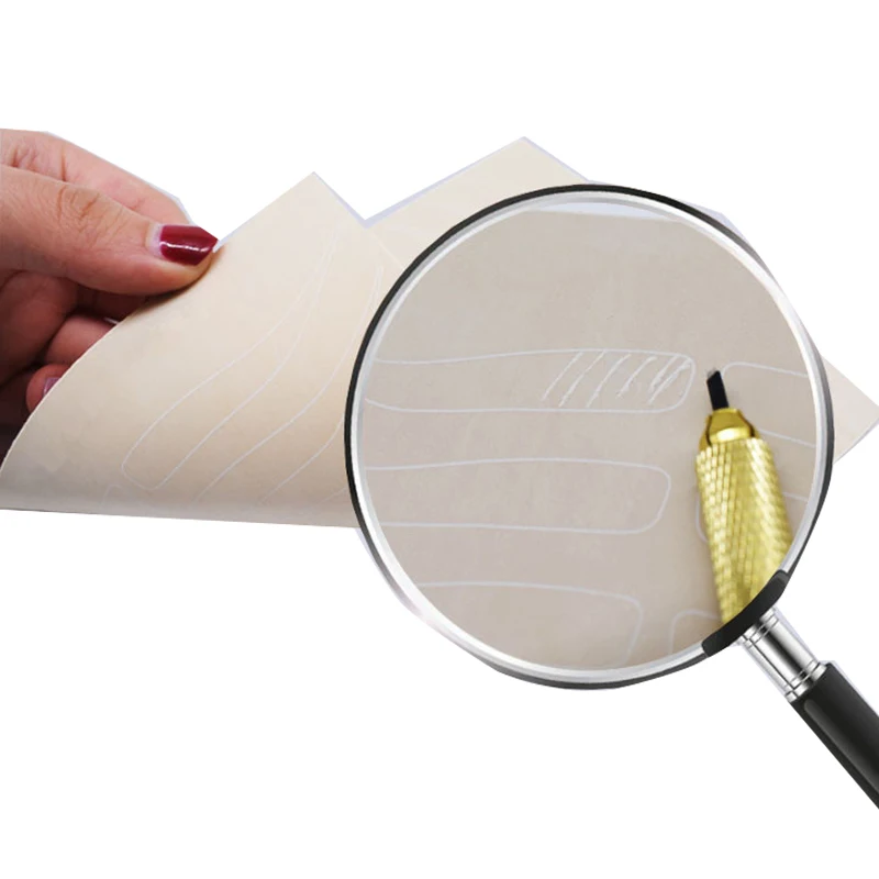 Практика микроблейдинга латекс не требует чернил искусственная кожа для бровей