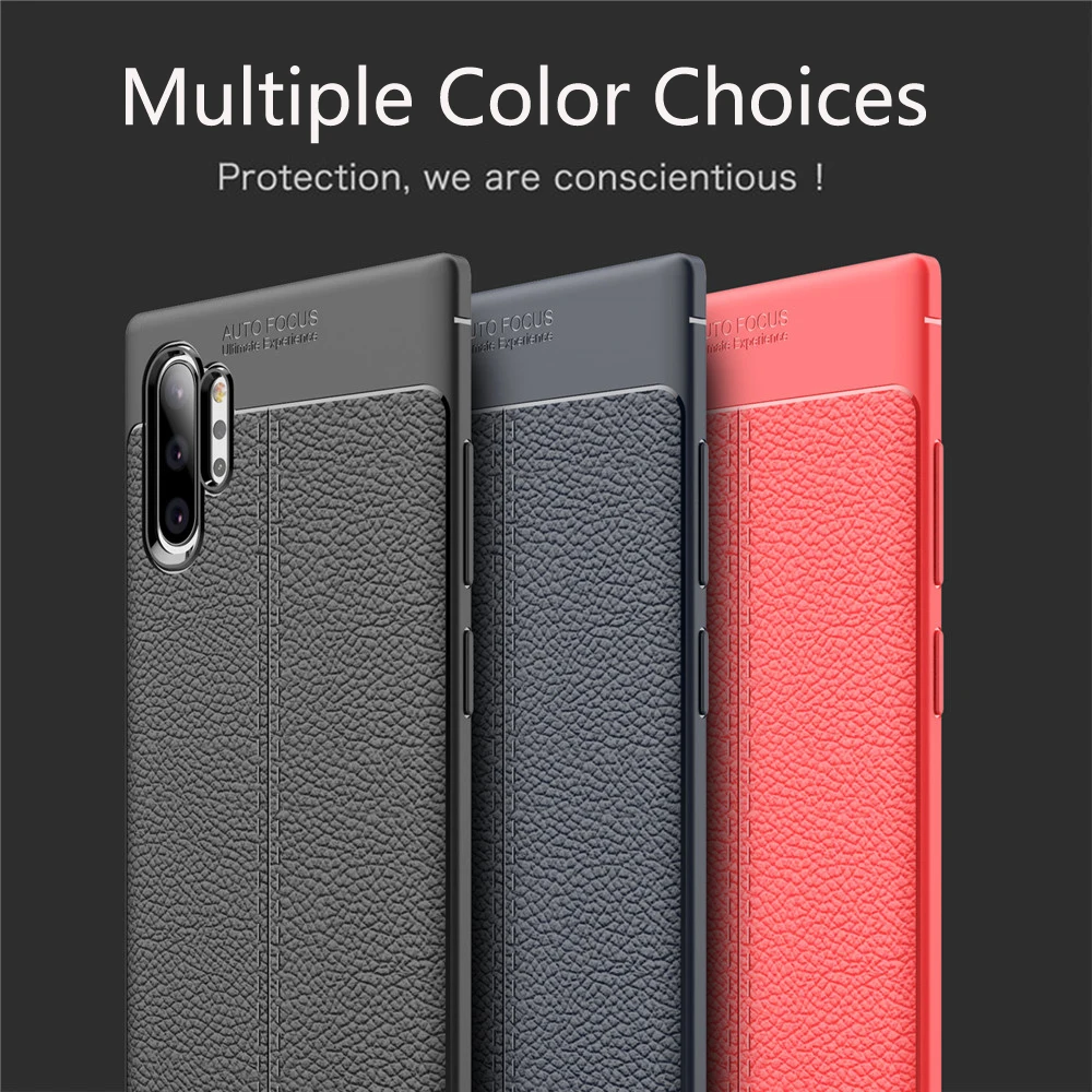 Чехол для Samsung Galaxy Note 10 роскошный винтажный Мягкий ТПУ кожаный чехол Plus Pro 5G |