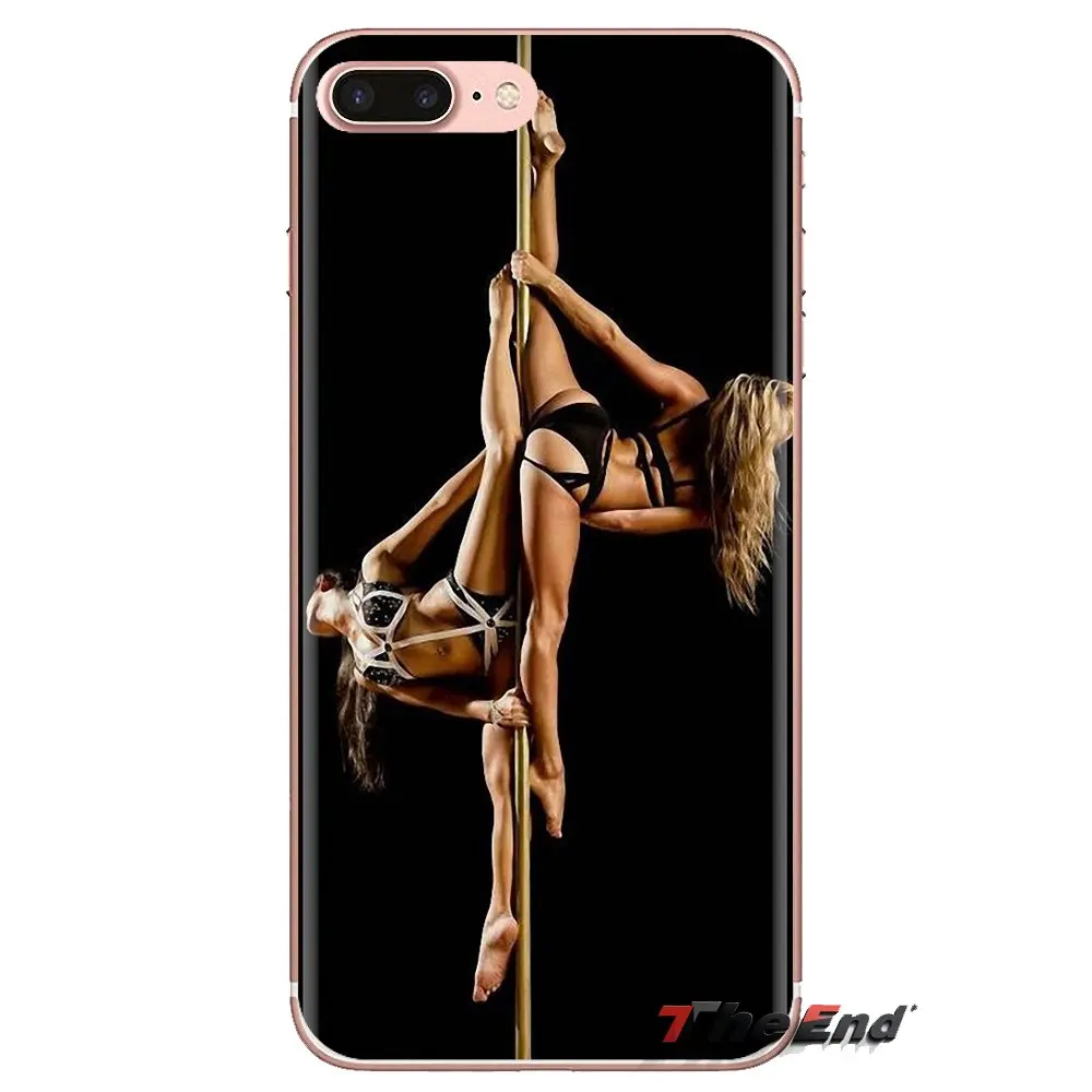 Силиконовый чехол для телефона Чехлы танца у шеста Фитнес huawei G7 G8 P7 P8 P9 P10 P20 P30 Lite