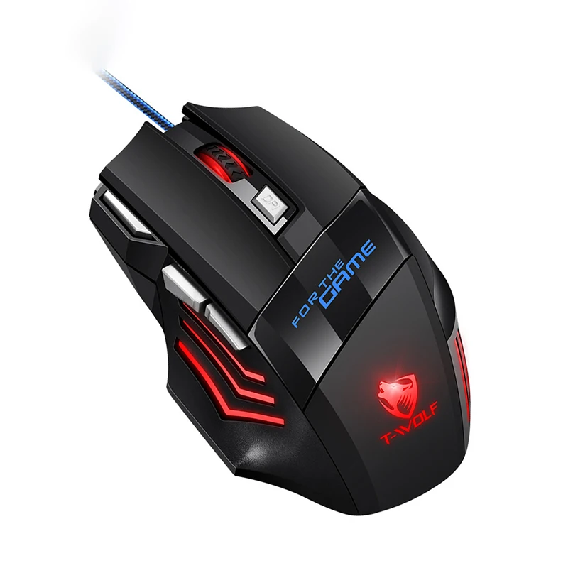 

Мышь игровая Механическая Проводная с RGB-подсветкой, 2400DPI