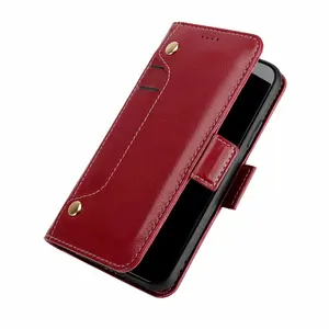 pure 100 luxury mobile phone case leather flip wallet stand cover for iphone11 x xr xs max 11pro 7 8plus cases free global shipping