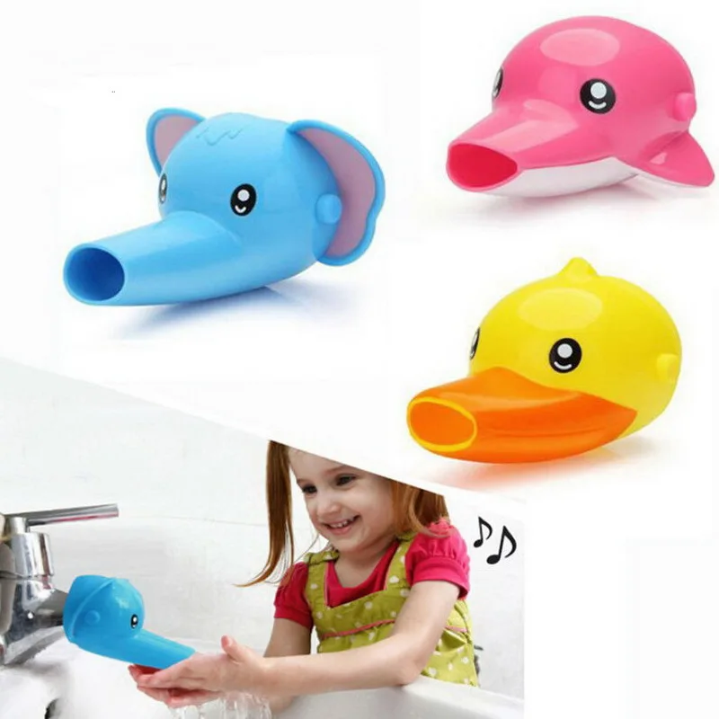 

Lovely Cartoon Faucet Extender for Kid Children Kid Hand Washing In Bathroom Accessories