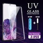 Защитное стекло, закаленное стекло для Samsung S21 Plus S20 Ultra Note 20 8 9 10 S10 Plus S8 S9 S20