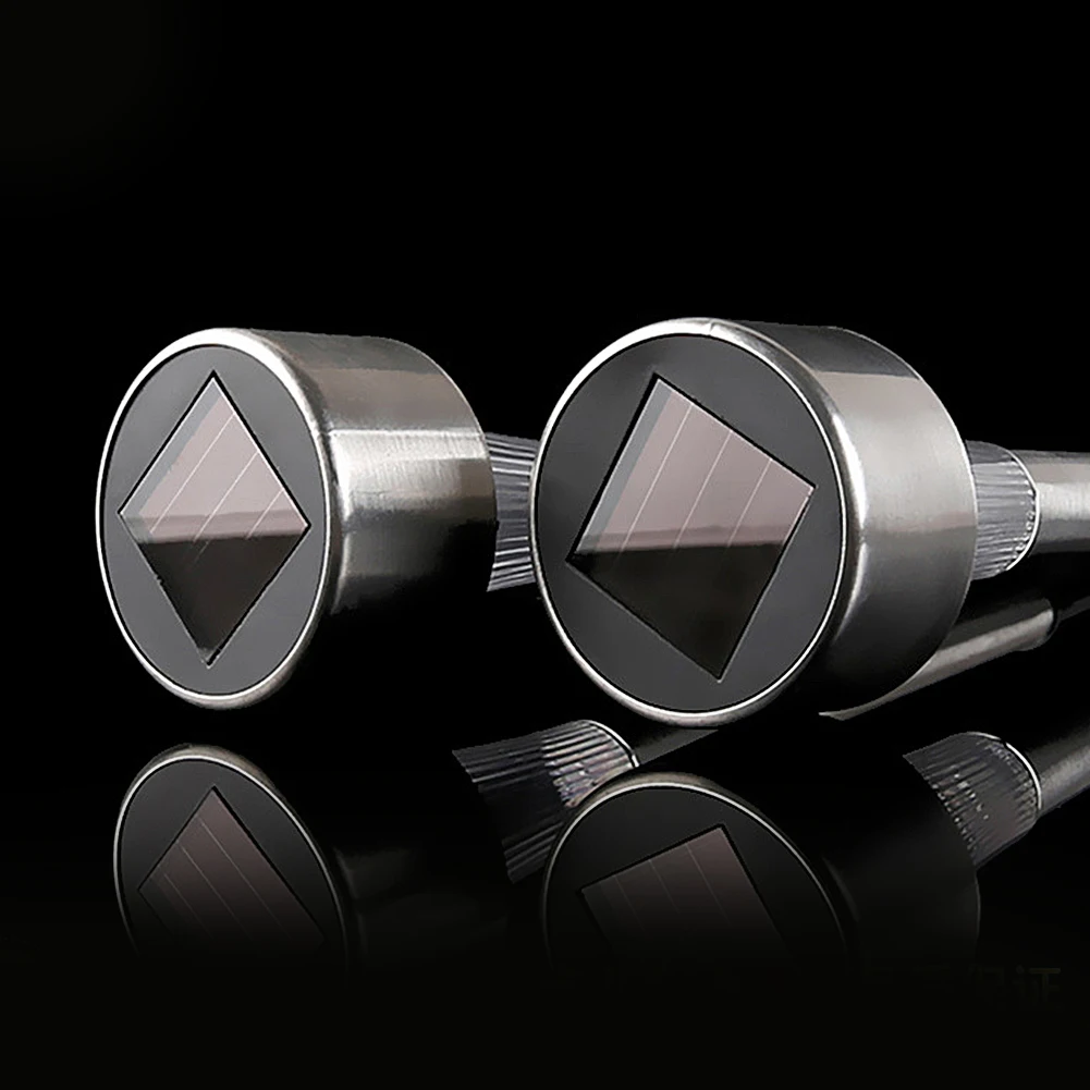 Солнечный уличный газонный светильник из нержавеющей стали s садовое