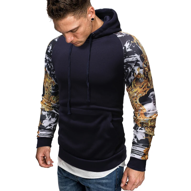 Мужская толстовка с капюшоном CYSINCOS уличная Толстовка Moletom Masculino Зимний пуловер в