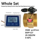 Портативный цифровой расходомер DN80 Sea Zhongjiang 20-4,5 лмин в, устройство для чтения потока, совместим с нашим датчиком подачи воды с эффектом зала