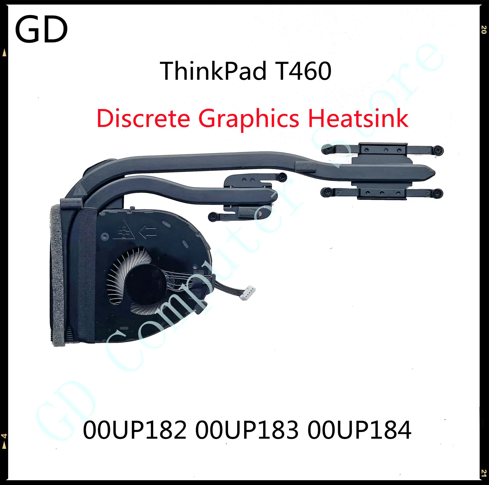 Новый оригинальный радиатор GD для ноутбука Lenovo ThinkPad T460 дискретный графический
