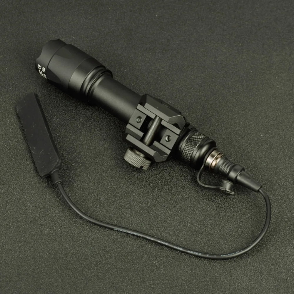 Tactical Airsoft SF M600C Weapon lights Scout light LED Tactical Rifle Flashlight M600 Series With Remote Pressure Switch