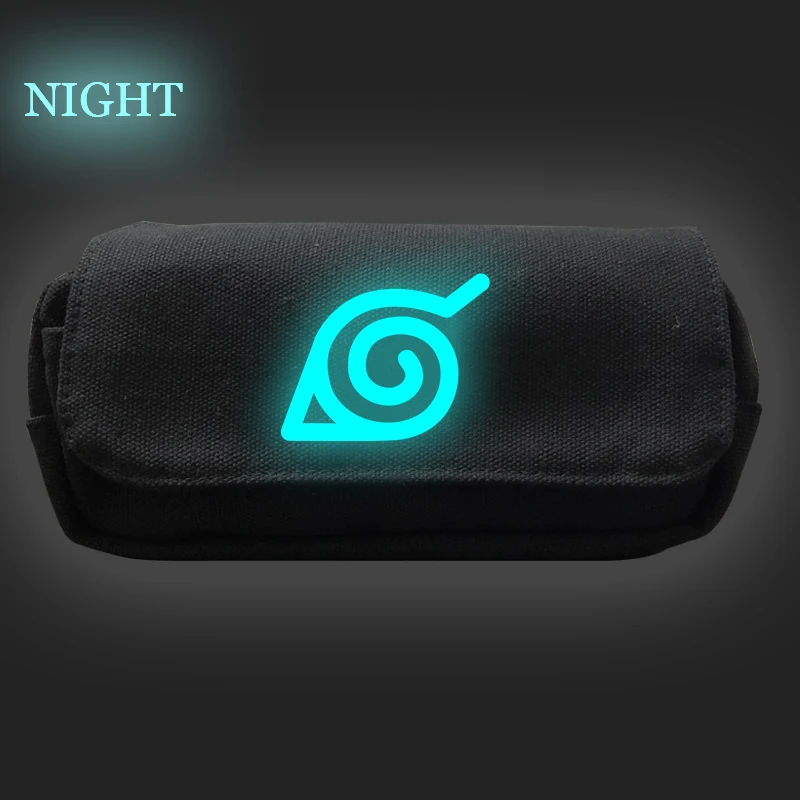 Аниме Наруто блестящая приманка, чехол для мальчиков и девочек, школьный чехол, канцелярская сумка для детей, новая практичная сумка-карандаш для детей