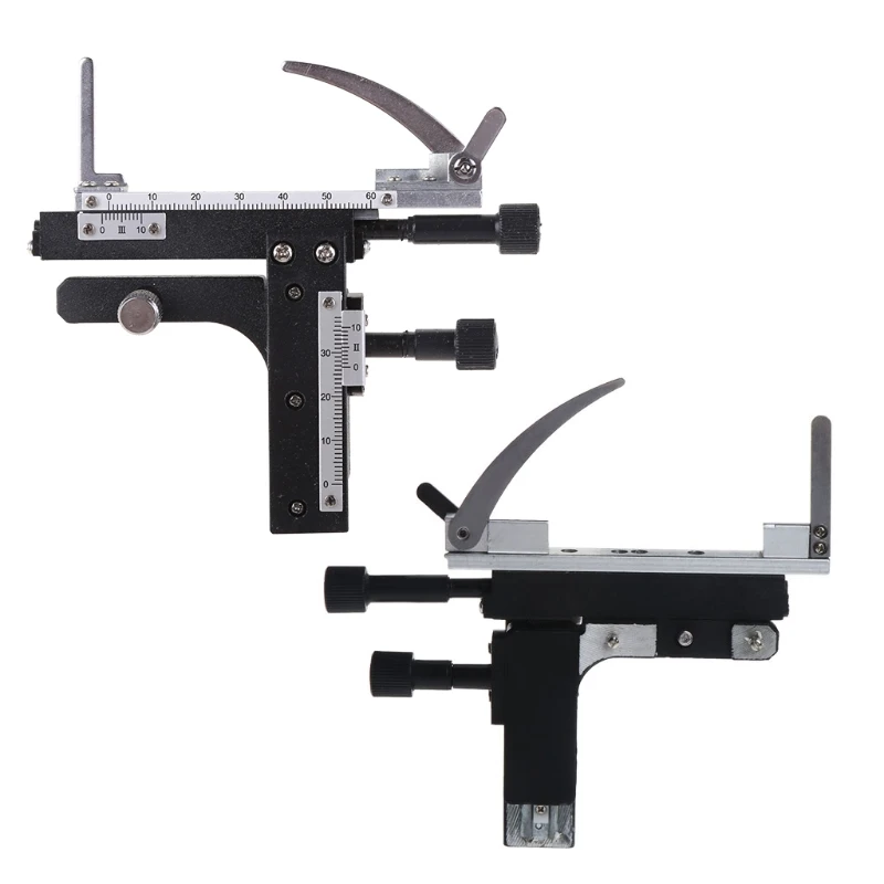 Microscope Attachable Mechanical Stage X-Y Moveable Caliper Vernier with Scale | Инструменты