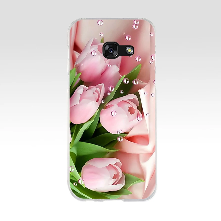 Чехол-накладка для Samsung a3 356 a5 2016 a6 plus a7 a8 2017 s6 7 89 из мягкого силикона и ТПУ с