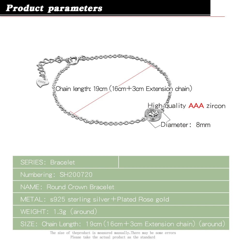 Изысканный тонкий браслет из стерлингового серебра 925 пробы с шармами элегантные