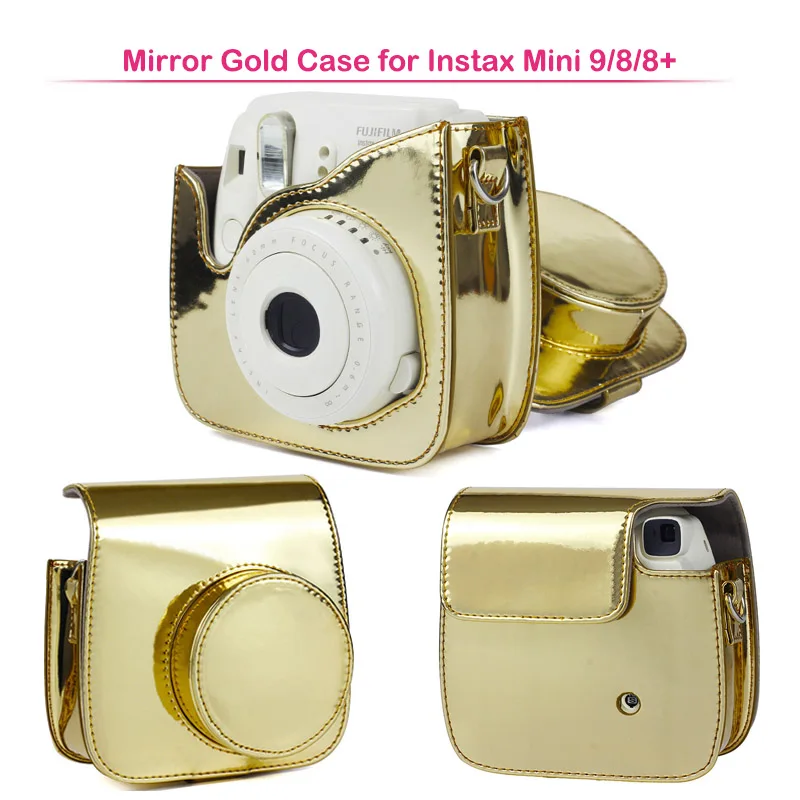 Чехол для камеры Fujifilm Instax Mini 9/8 мгновенная печать защитный чехол из искусственной