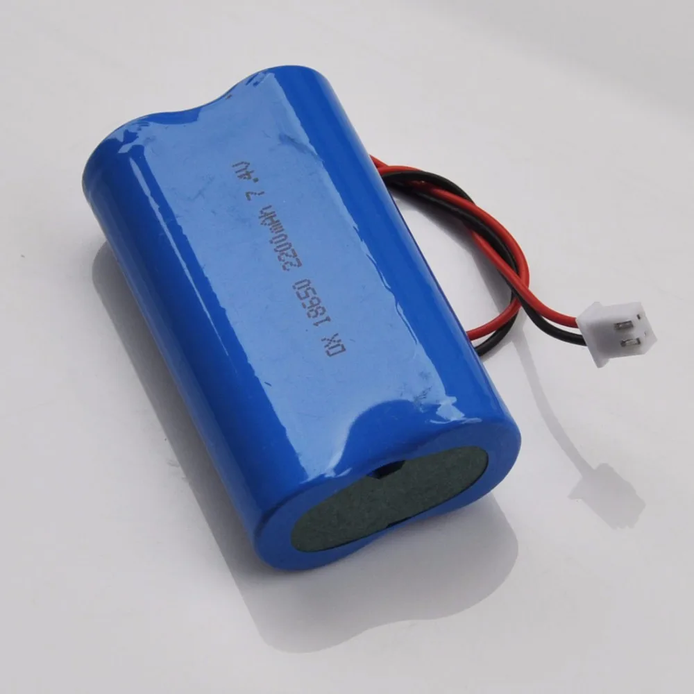1-2 шт 2200mAh 7,4 V 18650 литий-ионная аккумуляторная батарея li-ion cell защищенная XH 2,54 вилка для усилителя динамика светодиодный светильник