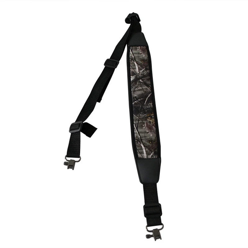 

New Gun Rifle 2-point Sling Gun Rifle Sling with Swivels Padding Adjustable Strap for Slinging Hunting Shotgun Accessories