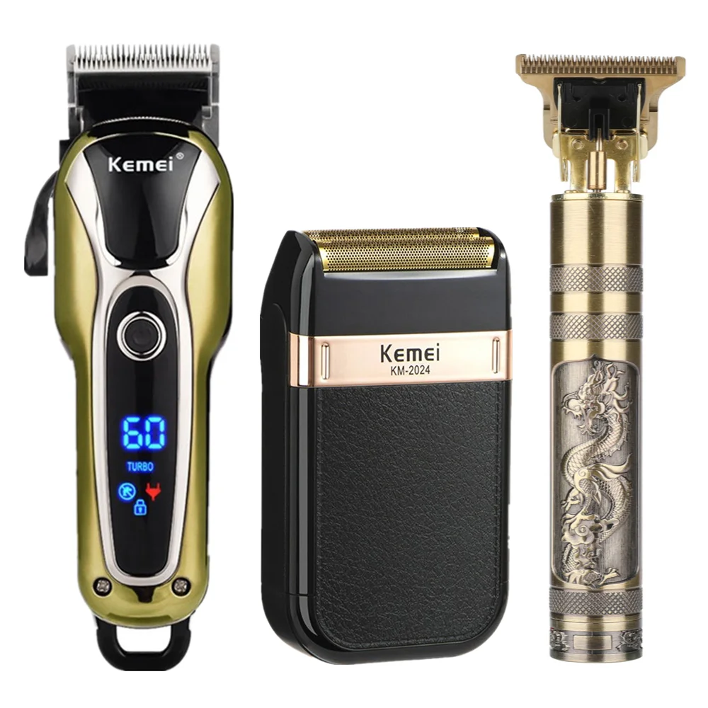 Профессиональная аккумуляторная машинка для стрижки волос T-Outliner с функцией