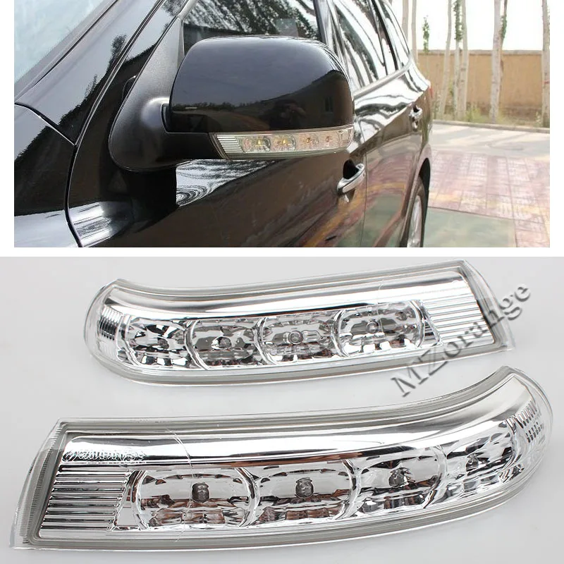 Для HYUNDAI Santa Fe Santafe для Веракрус IX55 2007 2012 светодиодный сбоку Зеркало заднего вида