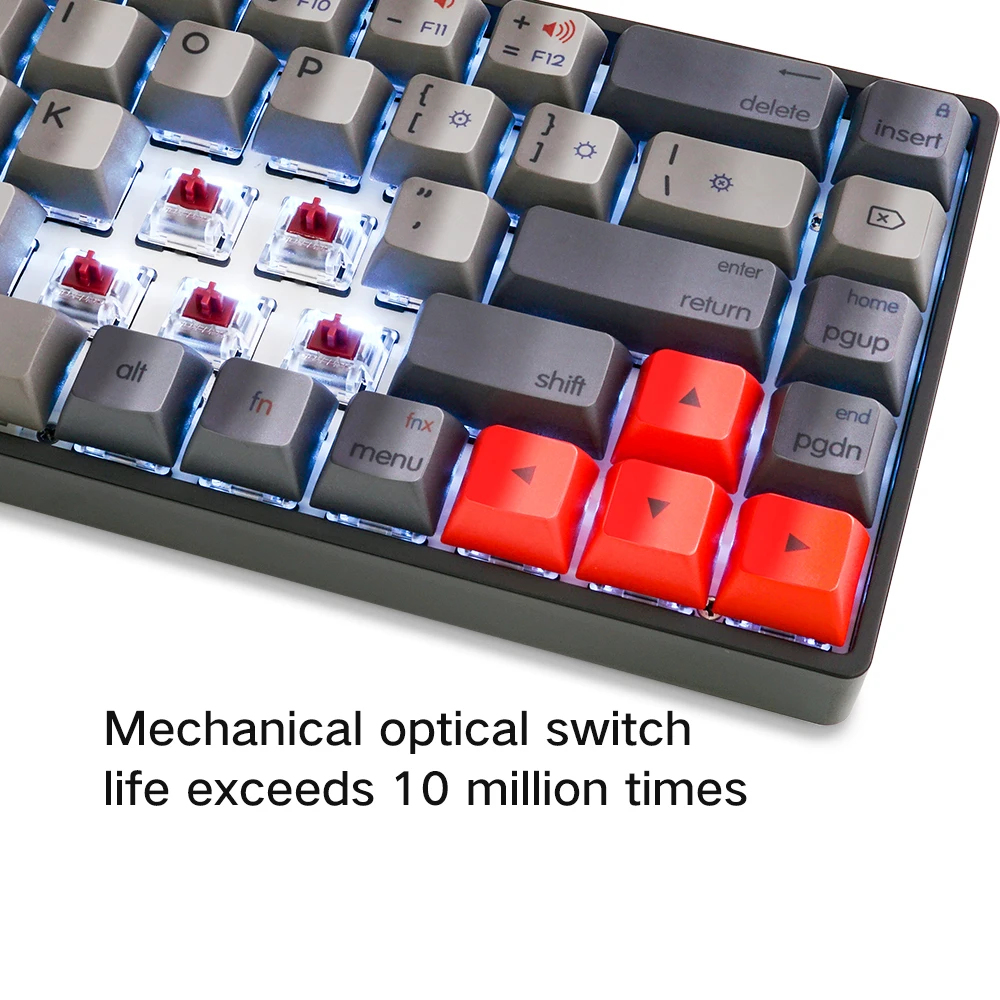 Мини Механическая игровая клавиатура SKYLOONG SK68s Gateron желтая популярная заменяемая
