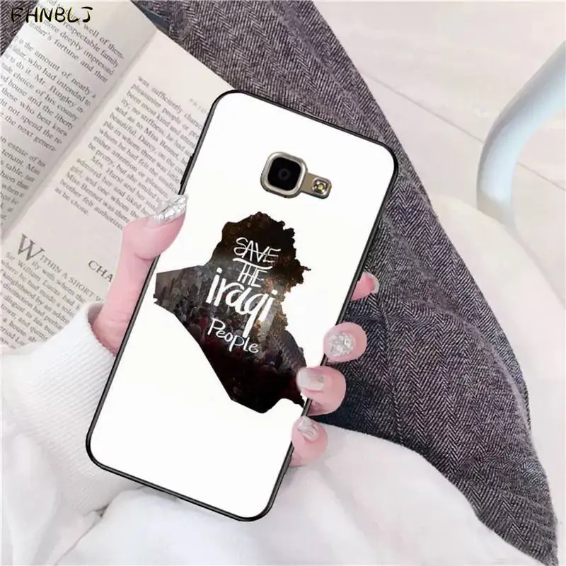 

FHNBLJ Iraq Flag Soft Silicone TPU Phone Cover for Samsung A10 20s 71 51 10 s 20 30 40 50 70 A30s cover