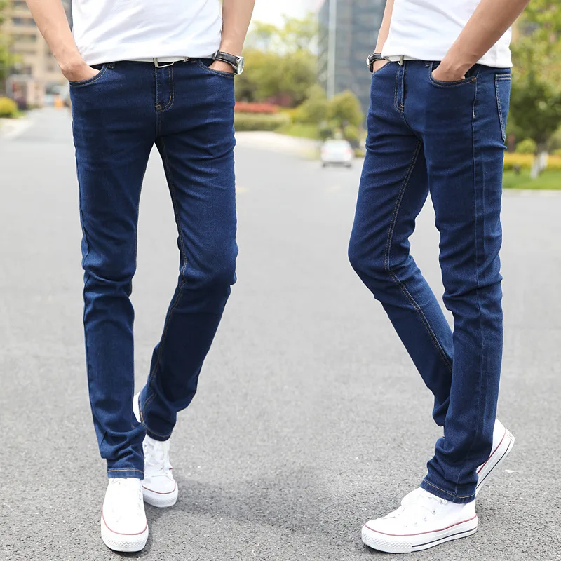 New Men's Jeans Slim Stretch Denim Pants Casual Men's Trousers Jeans for Men Spring and Autumn