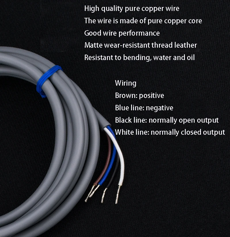 

M34 capacitive proximity switch C2P3425NS normally open normally closed dual output non-metallic sensor switch manufacturer