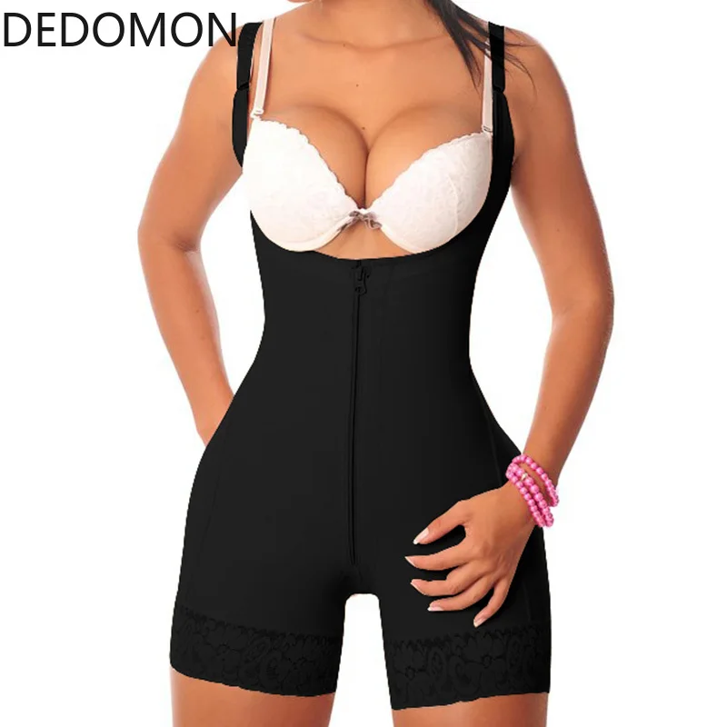 Утягивающее нижнее белье для похудения цельное боди коррекции живота и поясницы