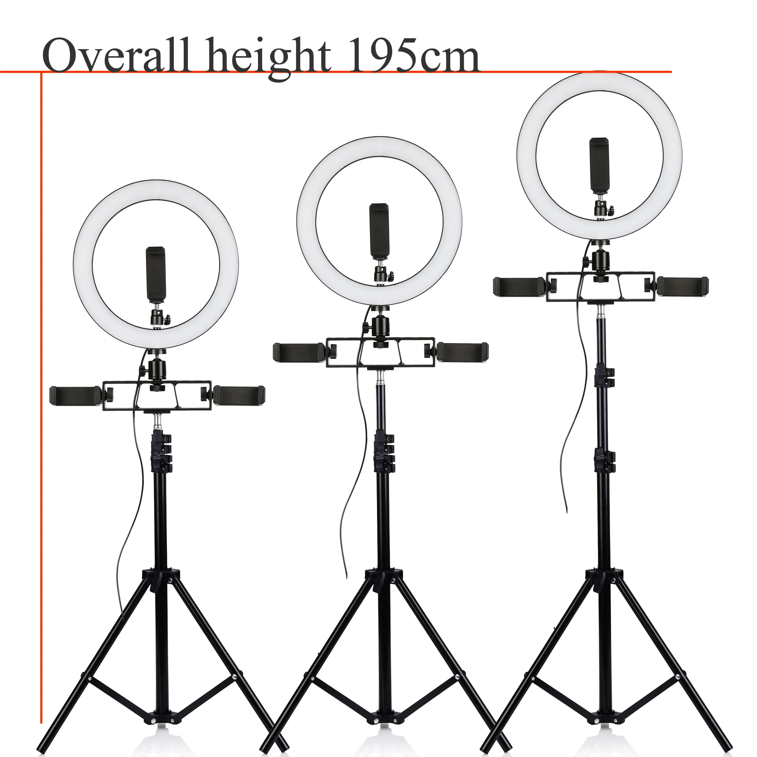 

10 INCH 26 CM USB Ring Light 3 Color Modes Brightness Level Dimmable LED Selfie Phone Photography Video Makeup Lamp