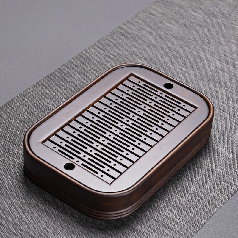 

Bamboo Tea Trays Household Manual Tea Table Decorative Water Storage Small Dry Water Trays Simple Bandeja Bambu Bamboo Trays
