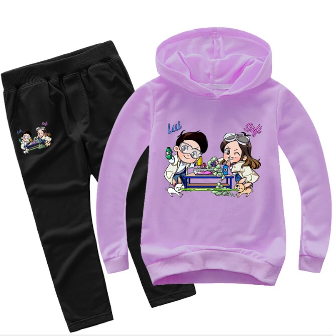 

Детские толстовки с капюшоном ME VS 2020, Лидер продаж, милые модные толстовки с мультяшным рисунком для девочек-подростков, Свитшот и брюки, оде...