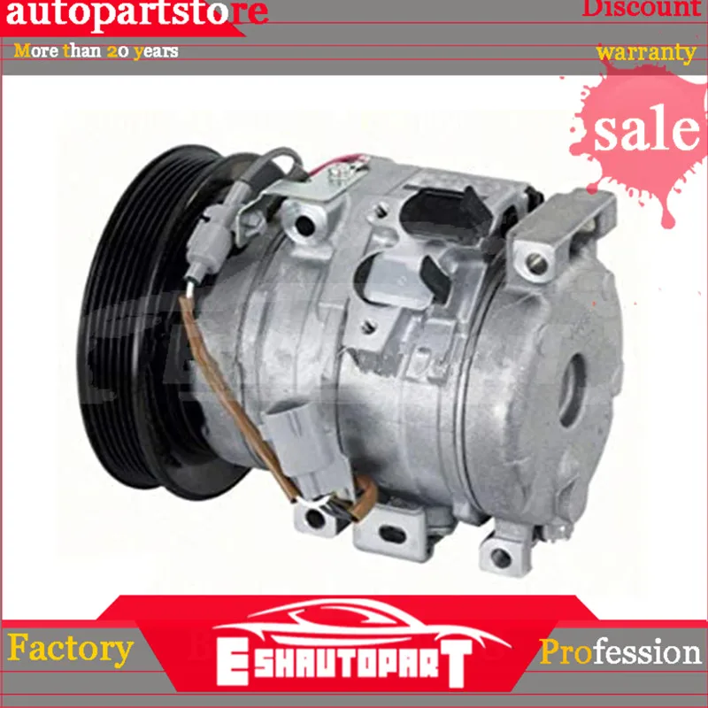 

A/C AC Air Conditioning Compressor Cooling Pump 10S15C 24V for Hino FD Truck 700 447220-5543 247300-2550 447220-5544 447180-683C