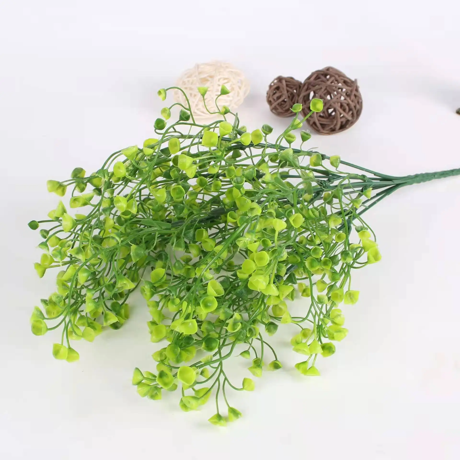 Искусственный цветок пластиковый замечательная ива украшение для дома и