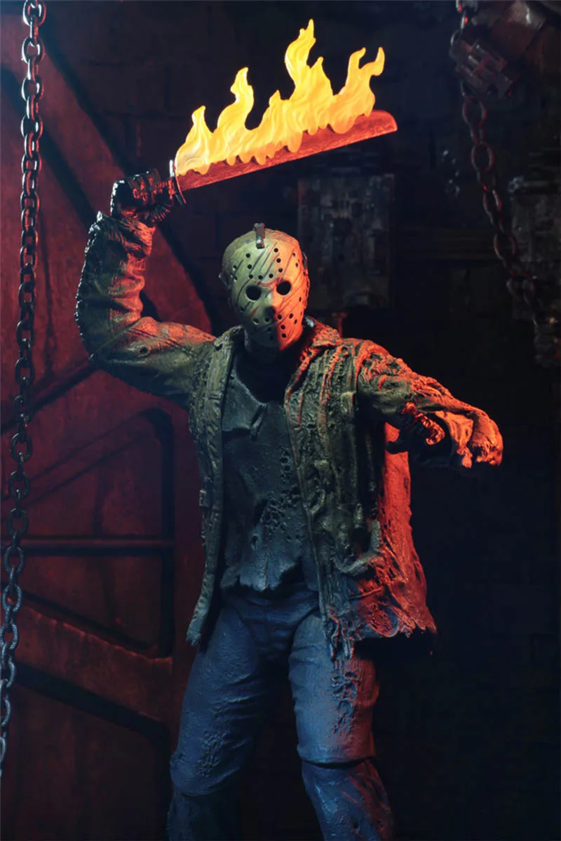 18 см тип NECA Freddy vs Jason FVJ Ultimate Джейсон Вурхиз фигурка игрушка кукла рождественский подарок на день рождения
