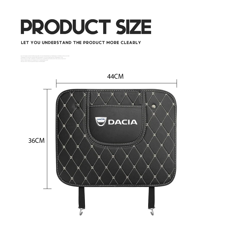1 шт. защитный коврик для спинки автомобильного сиденья Dacia Duster Logan Sandero Stepway |