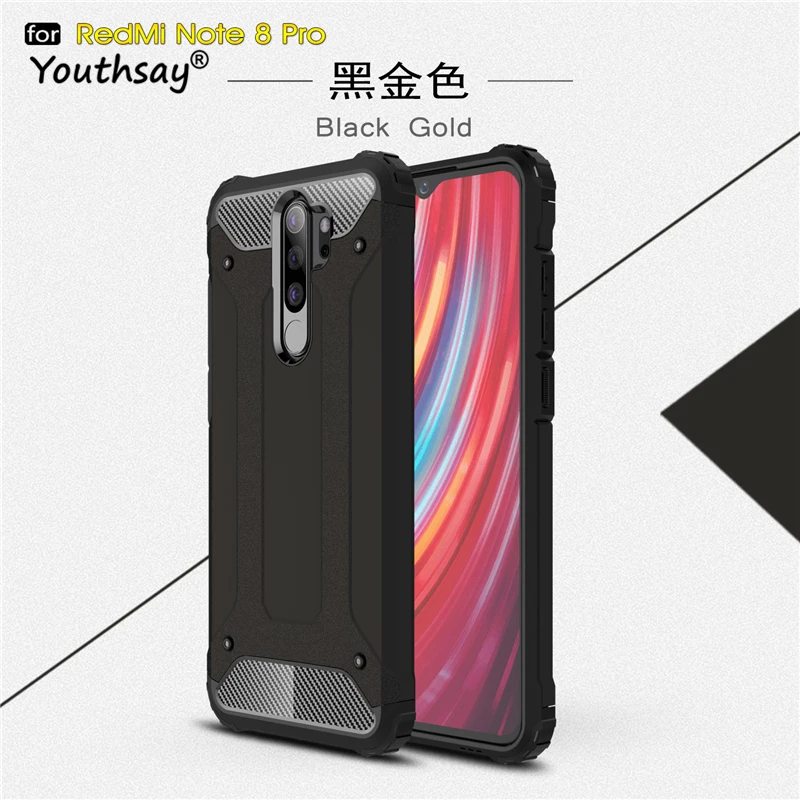 Чехол для Xiaomi Redmi Note 8 Pro противоударный жесткий чехол 6 53 дюйма Youthsay | Мобильные