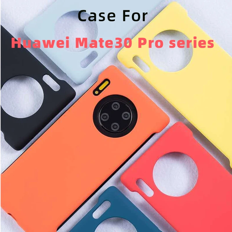 

Case for Huawei Mate30pro High-End Liquid Silicone Phone Case Mate30epro Back Cover Frameless Ultra-Thin Phone Case