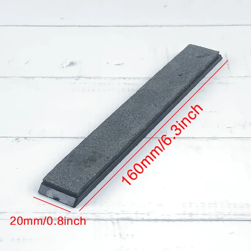 Большой кожаный инструмент для заточки ножей черный ремешок из воловьей кожи