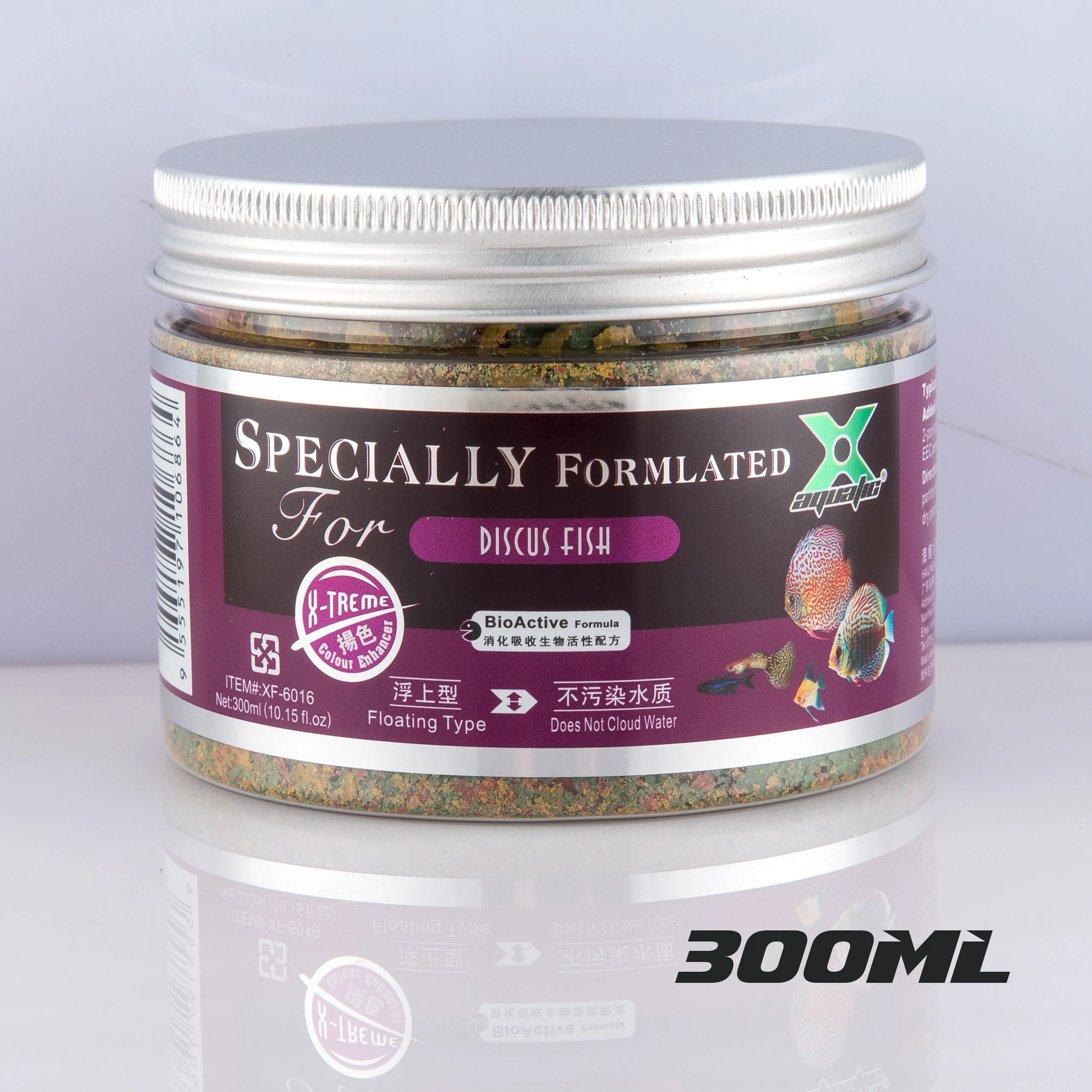 300ml Корм для аквариумных рыб с высоким содержанием аквариума, корм для рыб, Tetra хлопья для тропических рыб, золотая рыбка - Цвет: 300ml
