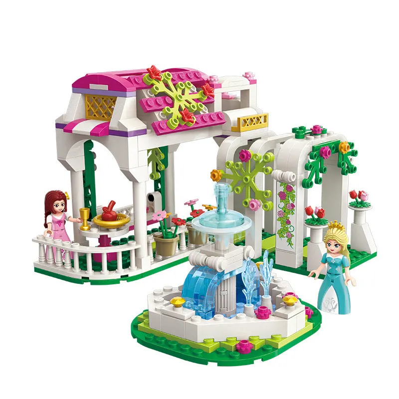 261 шт. Детский конструктор Принцесса|Блочные конструкторы| |