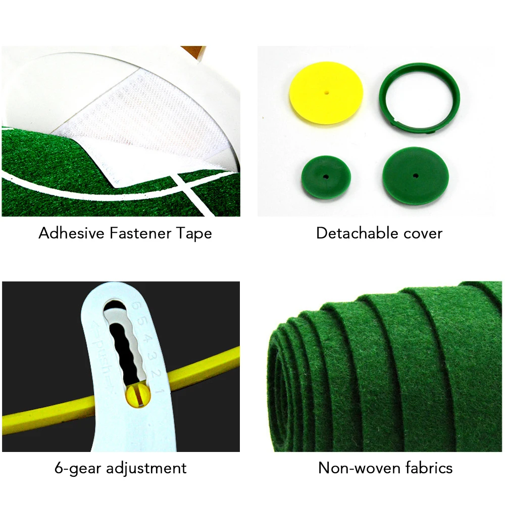 Набор для тренировок в помещении и на открытом воздухе Зеленый портативный