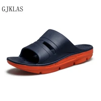 summer shoes men slippers big size 48 49 beach mens shoes casuales slipper fashion blue gray black shoes mens slippers outdoor