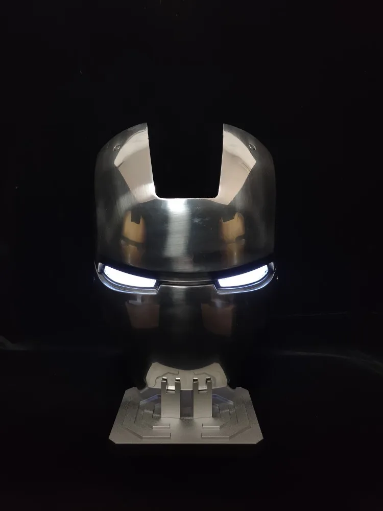 Металлическая маска для шлема zq Iron Man модель ручной работы | Дом и сад