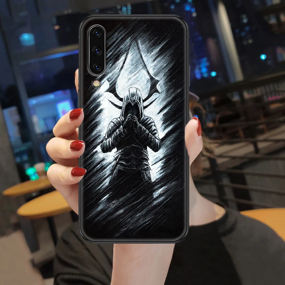 

Hot Assassin Game Creed Phone case For Samsung Galaxy A 3 5 7 8 10 20 21 30 40 50 51 70 71 E S 2016 2018 4G black art Etui trend