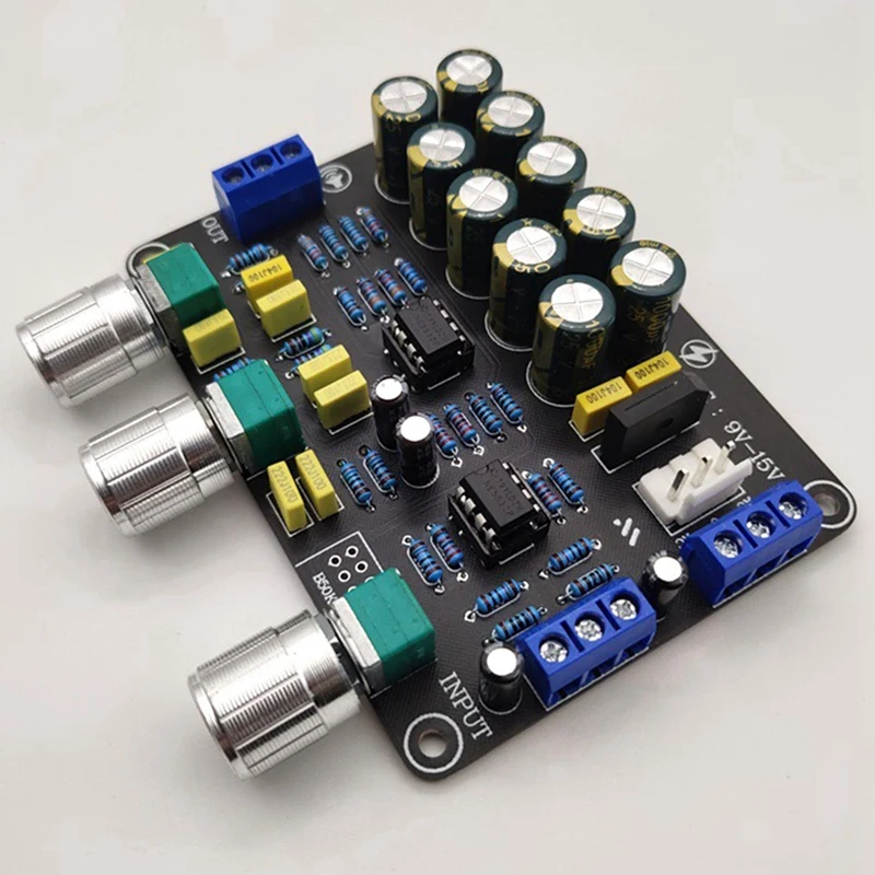 

1 Pcs Dual NE5532 Replaceable Tone Preamp Board & 1 Pcs 20Wx2 TA2020 Digital Amplifier Board