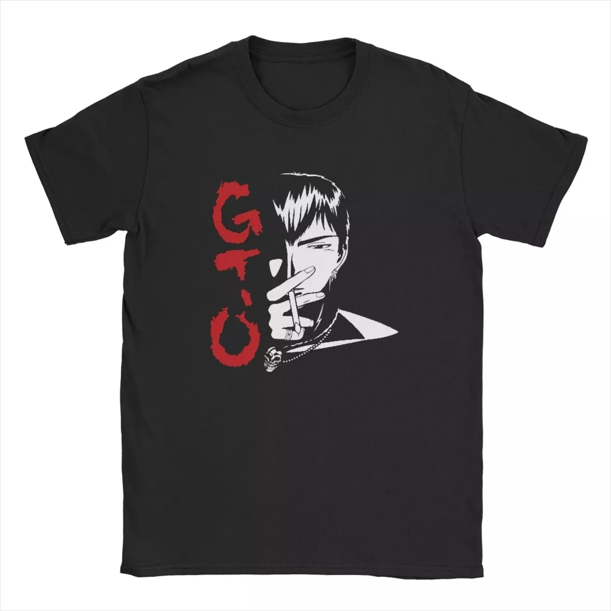 

Casual GTO Onizuka T-Shirts Men Women's Crew Neck Cotton T Shirt Great Teacher Onizuka Short Sleeve Tee Shirt Unique Tops