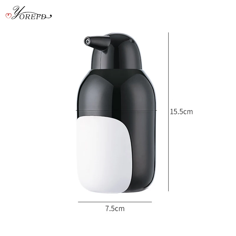 

OYOREFD 300ml Cute Cartoon Penguin Soap Dispenser Bottles Hand Sanitizer Bottles Press Type Shampoo Shower Gel Liquid Dispenser